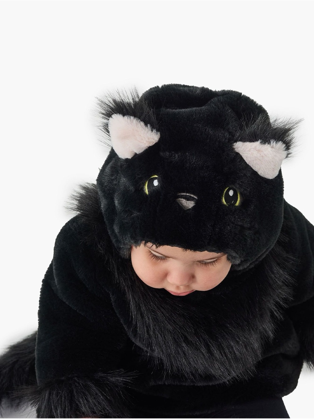 Pottery Barn Kids Baby Black Cat Halloween Costume 0-6M - Picture 2 of 7
